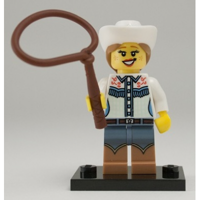 LEGO MINIFIGS SERIE 08 COWGIRL 2012